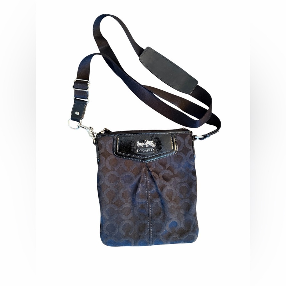Coach Madison Black Purse Crossbody Bag